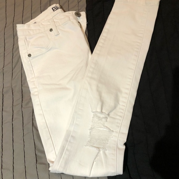 Bluenotes Emma High Rise Jeggings - White - Picture 2 of 6